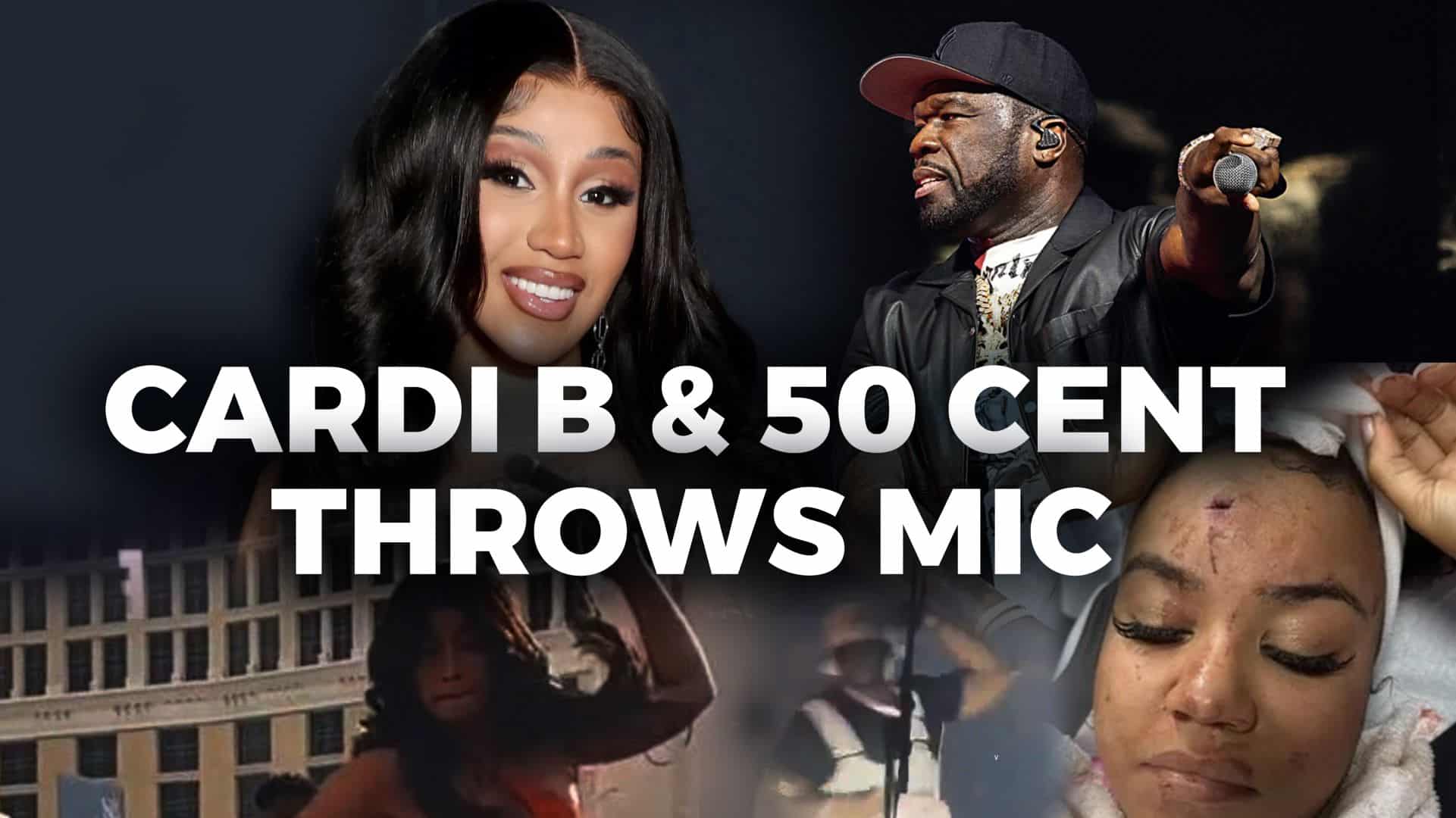 Cardi B & 50 Cent Mic Throwing Incidents & Possible Criminal Liability