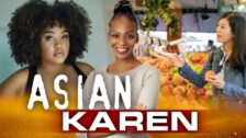 Asian Karen Approaches A Sista And Provides Uninvited Weight Loss Tips