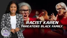 Racist Karen Threatens Black Woman At Movie Theatre With Kids