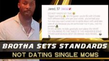 Brotha Who Knows His Worth Isn't Trying To Date A Single Mother